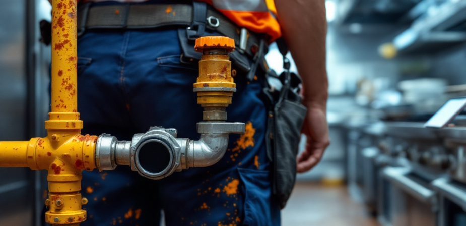 Installation de Gaz combustible et appareil de cuisson
